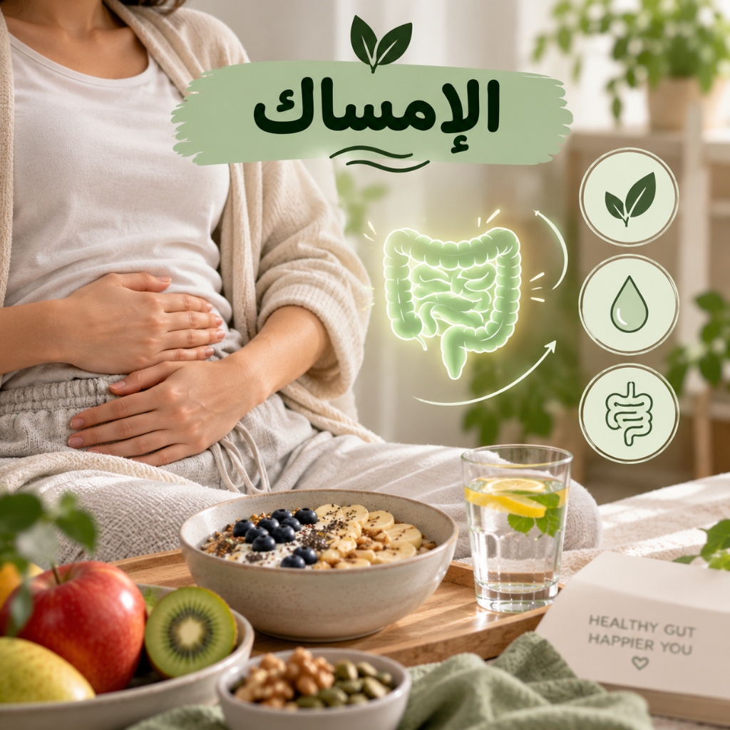 الإمساك — تغذية تساعدك على تنظيم حركة الأمعاء واستعادة راحتك