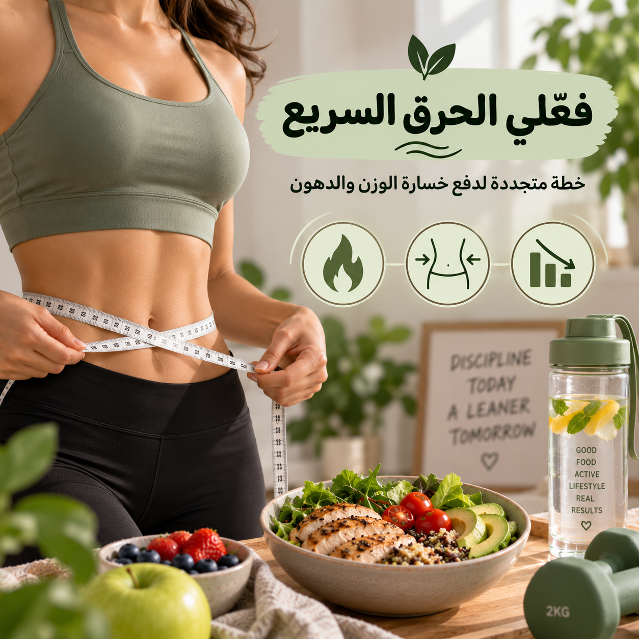 فعّلي الحرق السريع - برنامج متجدد لدفع خسارة الوزن