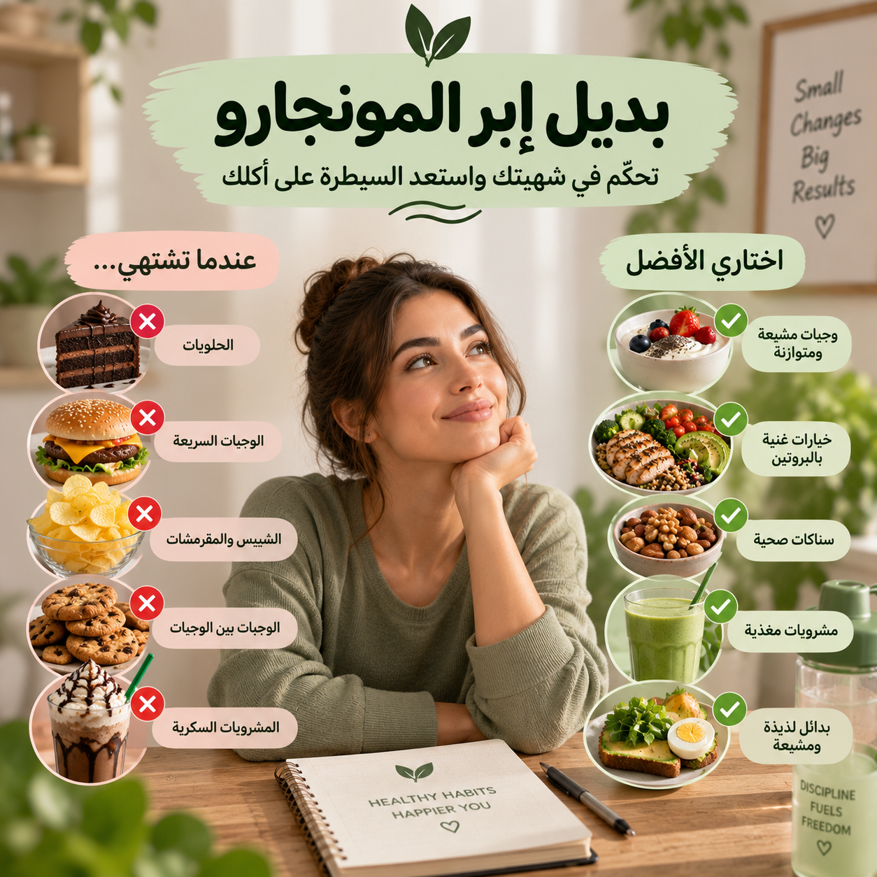 بديل إبر المونجارو - تحكّم في شهيتك طبيعياً